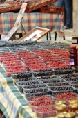 The sweet smell of berries linger in the summer markets, long before you see the bright tubs.