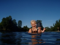 Swim in the cool waters of the Dordogne river